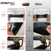 Carbon fiber vinyl wrap film for cars, view 6