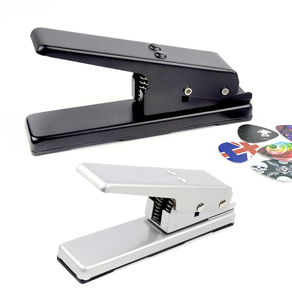 Guitar Pick Puncher DIY Guitar Pick Punch Maker Guitar Pick Punch Tool Guitar Pick Trimmer Heavy Duty for Make Own Guitar Picks