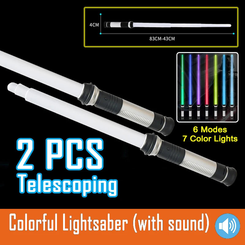 RGB Color-Changing Lightsaber Toy
