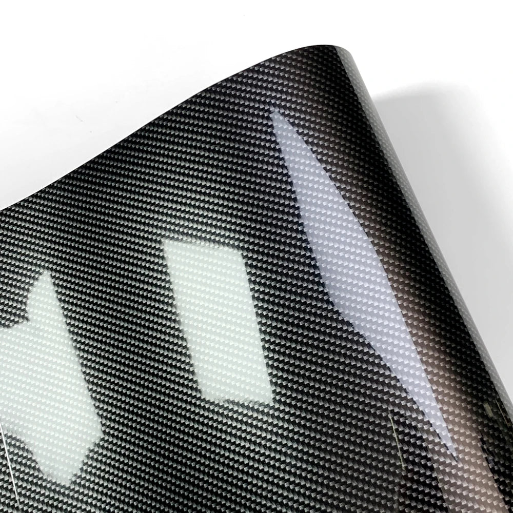 Carbon fiber vinyl wrap film for cars, view 13