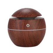 Mini Woodgrain Ultrasonic USB Essential Oil Diffuser Portable Desktop Aromatherapy Air Humidifier for Home Office Use