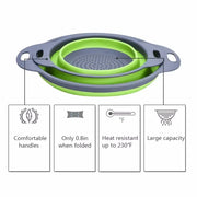 Folding Silicone Drainer Baskets - view 4