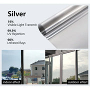 One-way mirror privacy window tint film, view 13