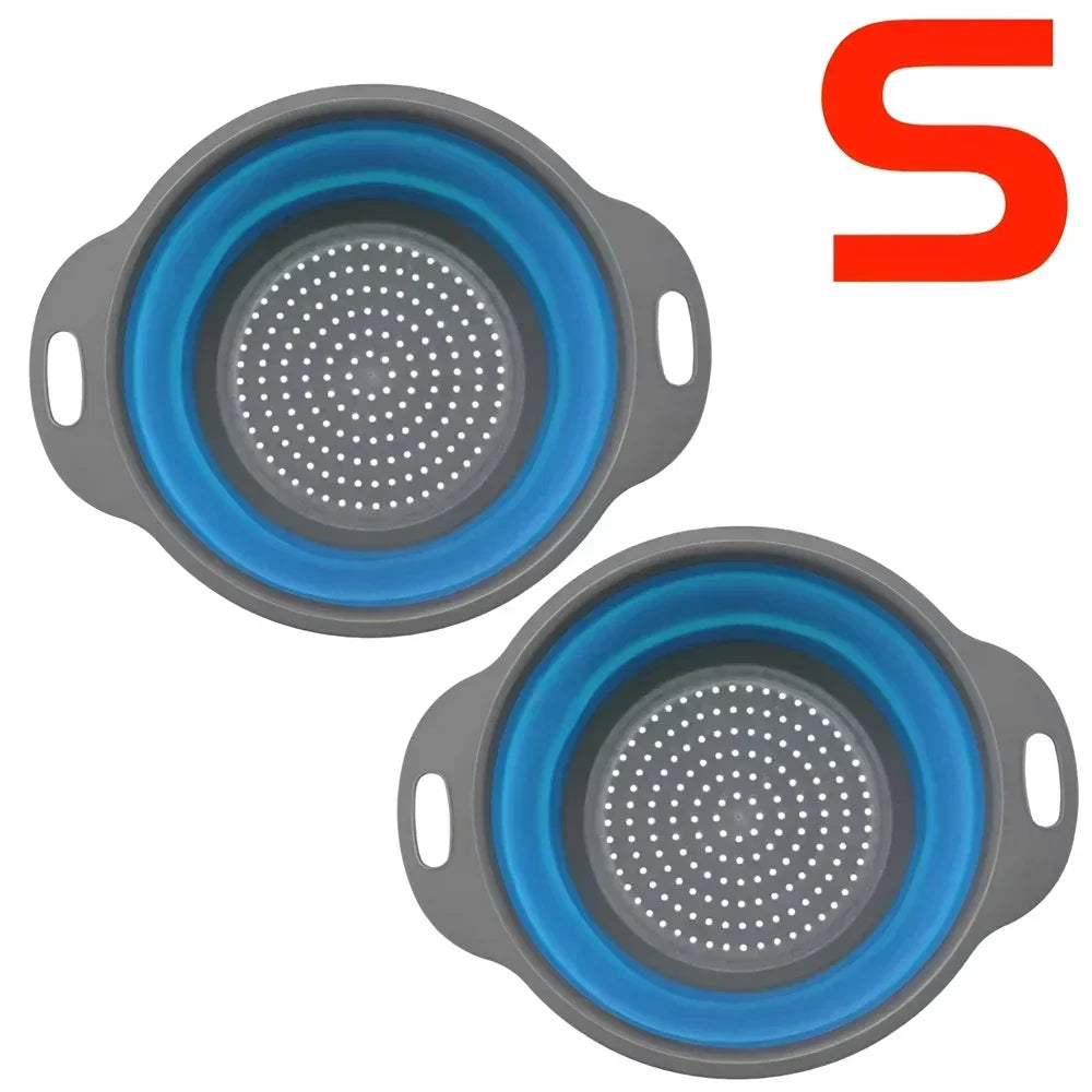 Folding Silicone Drainer Baskets - view 7