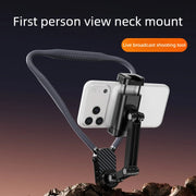 Silicone Magnetic Neck Halter Mobile Phone Holder for IPhone 16 15 14 13 for Huawei for Samsung FOR Xiaomi Selfie Stand Bracket