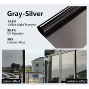 One-way mirror privacy window tint film, view 10