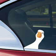 Rubber duck car window decal, view 6
