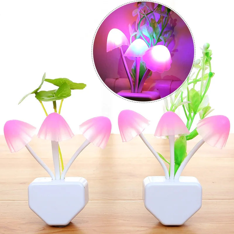 Colorful Mushroom Night Light - view 2