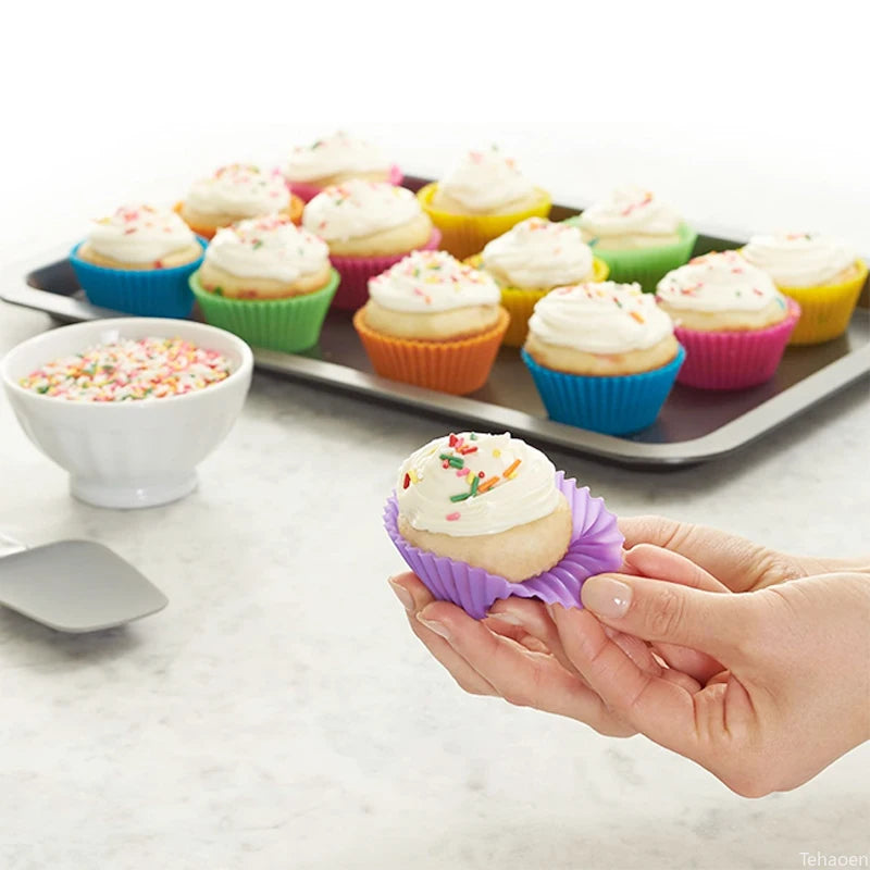 Reusable Silicone Cupcake Molds
