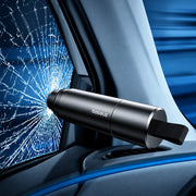 Baseus Car Window Glass Breaker Safety Hammer Seat Belt Cutter Auto Life-Saving Escape Emergency Accessoyies Tool Kit